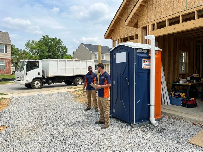Construction Site Porta Potty Rental in Baltimore, MD