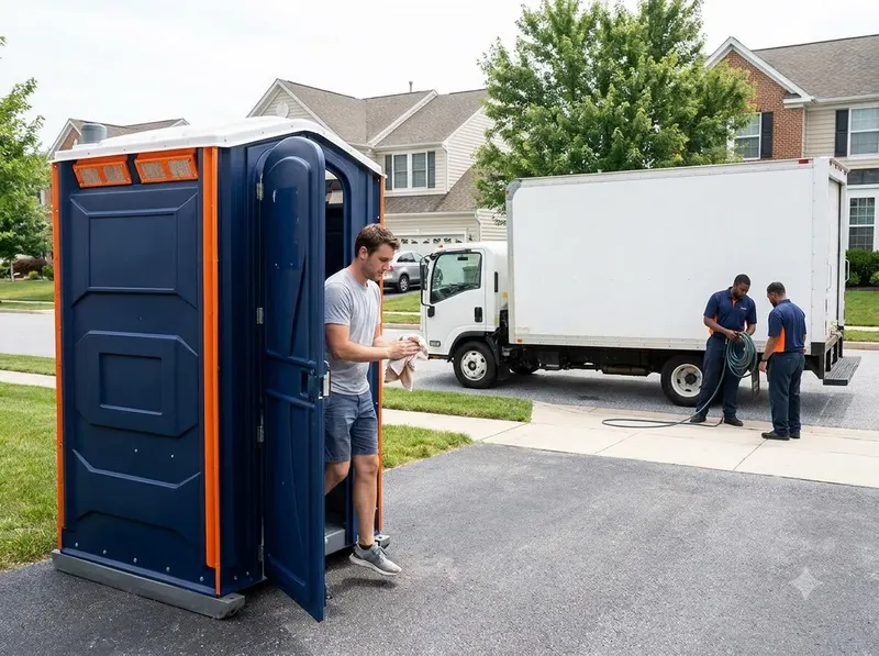 Flushable Porta Potty Rental in Baltimore, MD
